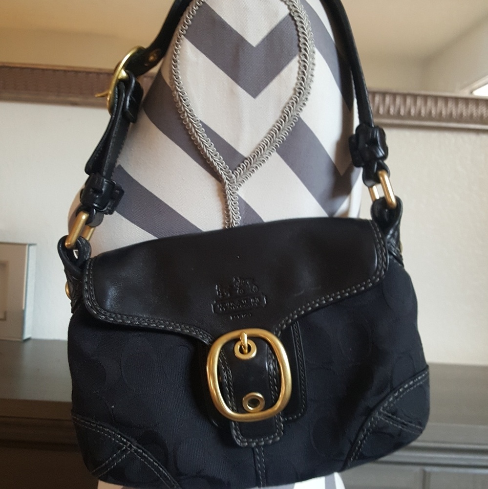 Coach black purse